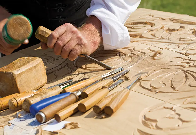 Handcrafted Wooden Art