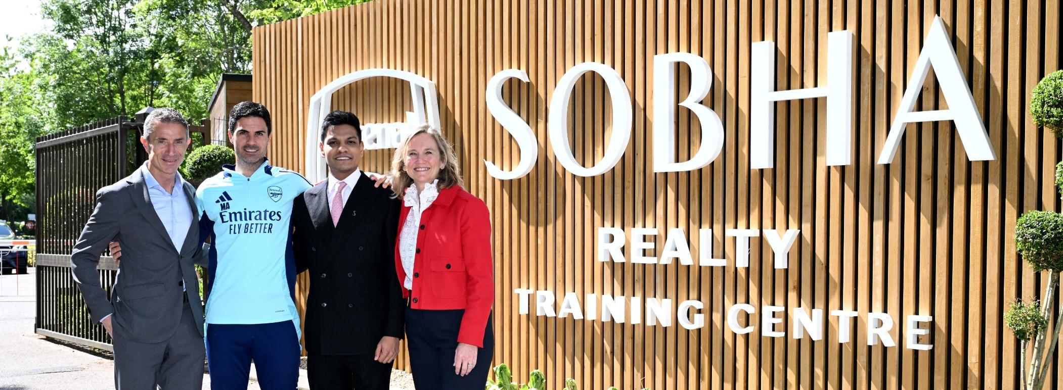 Arsenal and Sobha Realty celebrate two years of partnership